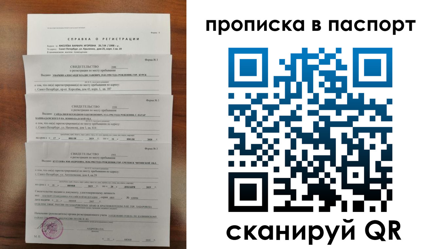 временная регистрация адрес в Полярных Зорях